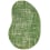 Tapis Baobab peanut in-outdoor Louis de Poortere Perrier's Green ldp_120334