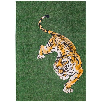 Tapis Pop Green on Fire rectangle in-outdoor