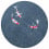 Pop Japanese Pond round in-outdoor mat Louis de Poortere Japanese Pond ldp_115825