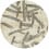 Tapis Kanji rond in-outdoor Louis de Poortere Slate ldp_119996