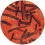 Tapis Kanji rond in-outdoor Louis de Poortere Ginger Chocolate ldp_120012
