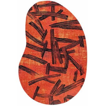 Kanji Peanut In-Outdoor Mat