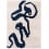 Tapis Ribbon rectangle in-outdoor Louis de Poortere Sea Ink ldp_118580