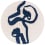 Tappeto Ribbon rotondo in-outdoor Louis de Poortere Sea Ink ldp_118585