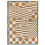 Tappeto Chess in-outdoor Louis de Poortere Honey ldp_115606