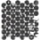 Mosaik Ishi Ring 4 Edimax Nero NQ76