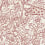 Carta da parati panoramica Eden Mural Sandberg Red S10743
