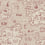 Ferdinand panoramic wallpaper Sandberg Burgundy S10735
