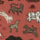 Papier peint panoramique Leonard Sandberg Red S10725