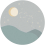 Carta da parati panoramica constellation - Explore Eijffinger Aquarius blue 323115