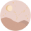 Carta da parati panoramica constellation - Explore Eijffinger Pisces pink 323117