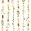Carta da parati panoramica Flower Garland Pip Studio Blanc 341087