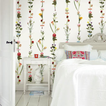 Panoramatapete Flower Garland