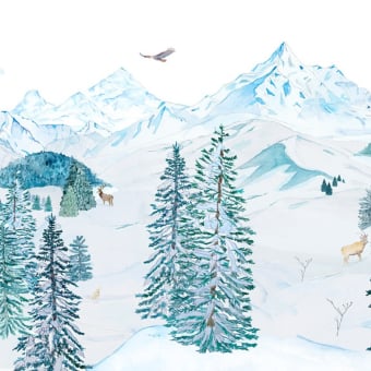 Rochebrune panoramic wallpaper