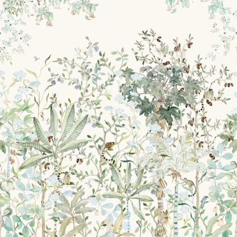 Papel pintado panorámico Tropicalia