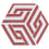 Carreau Hex Labyrinth Popham design Pimento/Milk H1-016-P30P02