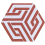 Hex Labyrinth Tile Popham design Pimento/Milk H1-016-P30P02