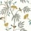 Kohana Branch wallpaper Initiales Parchment CH30300