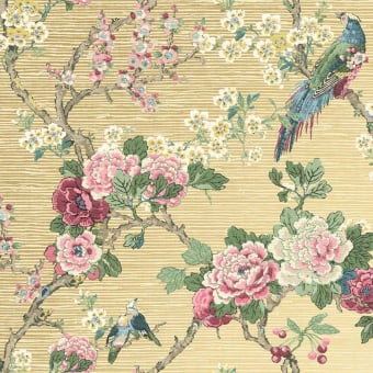 Revêtement mural Ume Bird Trail paille