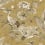 Wandverkleidung Tsuru Bird Initiales Gold CH30905