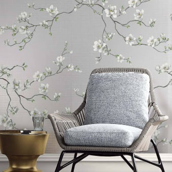 Moonlace Magnolia Specialty wallpaper