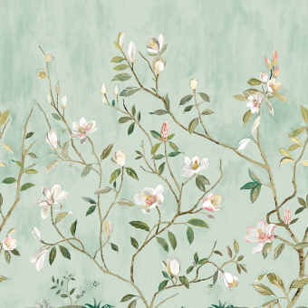 Panorama-Tapete Kaiyu Dogwood Mural