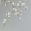 Papier peint panoramique Miyabi Bloom Mural Initiales Silver CH32318M