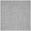 Tapis Basketweave carr&eacute; In-outdoor Chilewich Shadow 200939-050