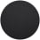 In-Outdoor Round Basketweave Mat Chilewich Black 200944-004