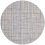 In-Outdoor Round Basketweave Mat Chilewich Bon Bon 200925-056
