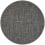 Tappeto Basketweave rotondo In-outdoor Chilewich Carbon 200944-007