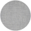 In-Outdoor Round Basketweave Mat Chilewich Shadow 200944-050