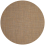 In-Outdoor Round Basketweave Mat Chilewich Teak 200944-057