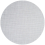 In-Outdoor Round Basketweave Mat Chilewich White/Silver 200944-042