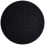 Round Boucle Rug In-outdoor Chilewich Noir 200945-025