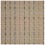 Sampler Square In-Outdoor Rug Chilewich Wheat 200920-000