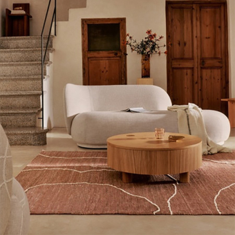 Rico Divan Faded Velvet Chaise Longue