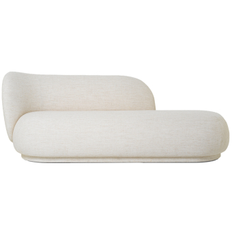 Rico Divan Bouclé Chaise Longue