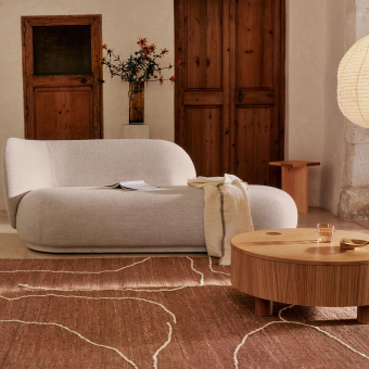 Rico Divan Bouclé Chaise Longue