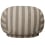 Pouf Rico Louisiana Ferm Living Sand/Off-White 1104273103
