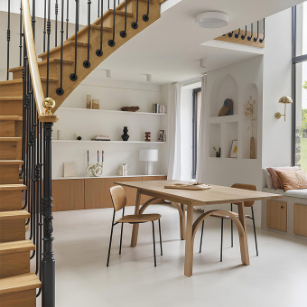 Arch dining table