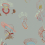 Tapete Cinco Kariokas Anis WALLP-CINCO-MULTI-AQUA-01
