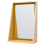 Float mirror with shelf Drugeot Jaune Orge MFTAB-1-mat