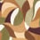 Tapete Mandorla Casamance Kaki/terre de sienne /76200202