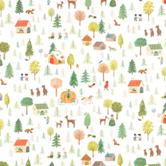 Stoff Fairytale Forest