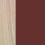 Wandleuchte Cerf-Volant Drugeot Rouge Schiste CERV-6-mat-cord-b