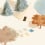 Papier peint Cabanes dans les bois Isidore Leroy Automne 6271100