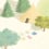 Carta da parati Capanne nel bosco Isidore Leroy Printemps 6271102