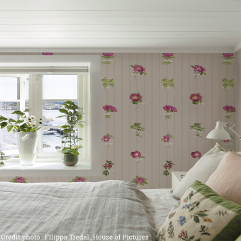 Carta da parati Beach Roses