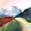 Papier peint panoramique Mountain Bien Fait Colour B00273